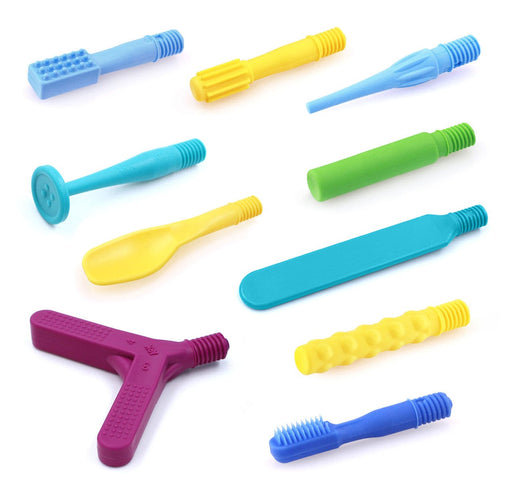 ARK Therapeutics Chew ARK's Z-Vibe Tip Kit (10 tips with case, no handle)