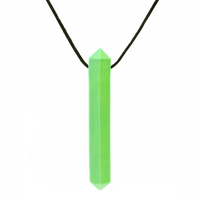 ARK Therapeutics Chew Lime Green XT Medium ARK'S KRYPTO-BITE® CHEWABLE GEM NECKLACE