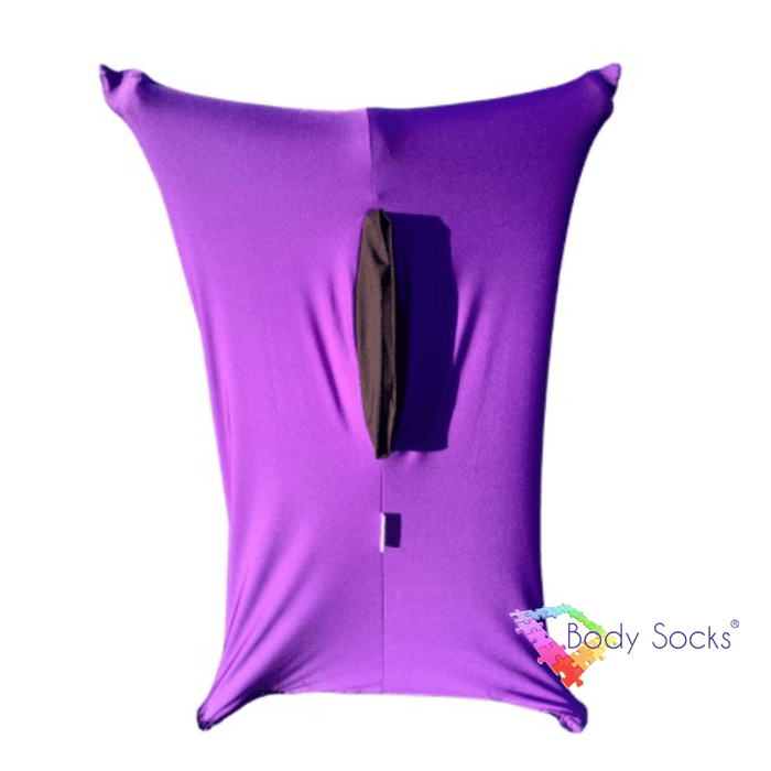 Body Socks Lycra Body Sock Small - 68 x 100cm - suitable for individuals up to 110cms tall / Purple Lycra Body Socks