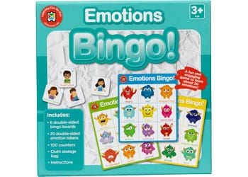 Educational Vantage Game Emotions Bingo