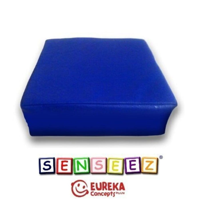 Eureka Concepts toy Senseez Original (vinyl) Blue Square 25cm x 25cm Senseez Vibrating Cushions and Handhelds