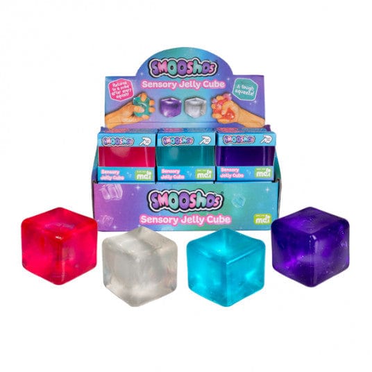 MDI Fidget Cube / Pink Smoosho Jelly