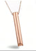 Shein jewellery Rose gold Breathing Tool Necklace