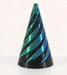 Temu fidget Blue/Green 3D Spiral Cone