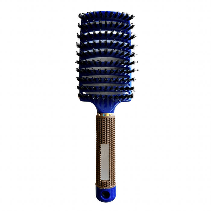 Temu Personal Care Blue Sensory Hair Brush Detangler