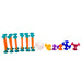 Tomy Australia Construction Squigz Tubes - 18 Piece