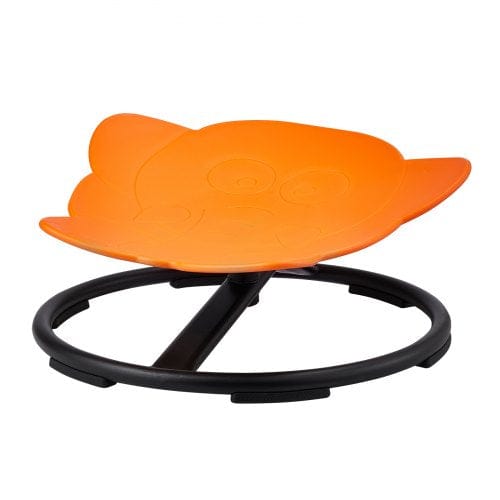 Vevor Seat Orange Elephant Carousel Spinning Seat Round