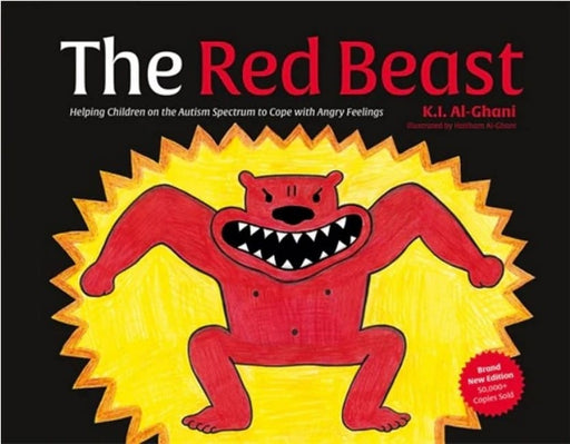 Woodslane Childrens book The Red Beast - Helping Children on the Autism Spectrum to Cope with Angry Feelings