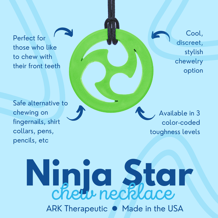 ARK Therapeutics Chew ARK's Ninja Star Chew Necklace