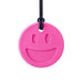 ARK Therapeutics Chew Hot Pink - XT Medium ARK's Smiley Face Chew Necklace