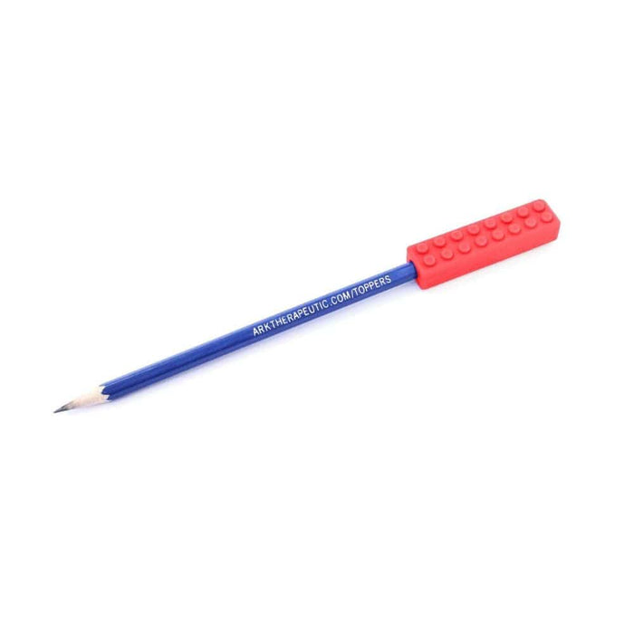 ARK Therapeutics Chew Red - Standard ARK's Brick Stick™ Pencil Topper