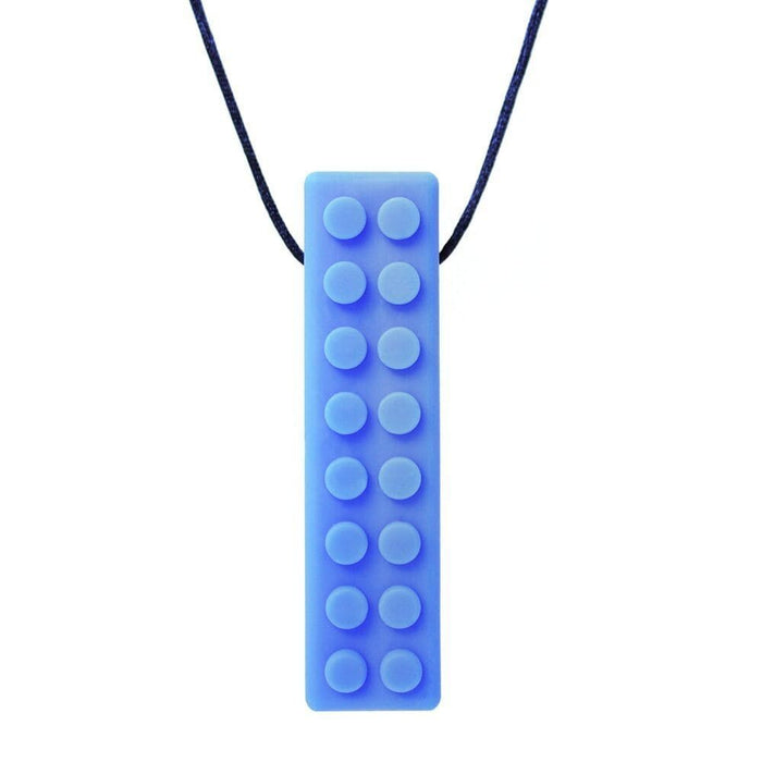 ARK Therapeutics Chew Royal Blue - XXT Toughest Ark's Brick Stick Textured Chew Necklace