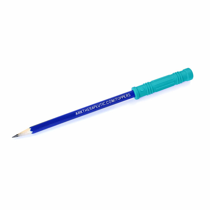 ARK Therapeutics Chew Teal - XT Medium ARK's Bite Saber® Chewable Pencil Topper