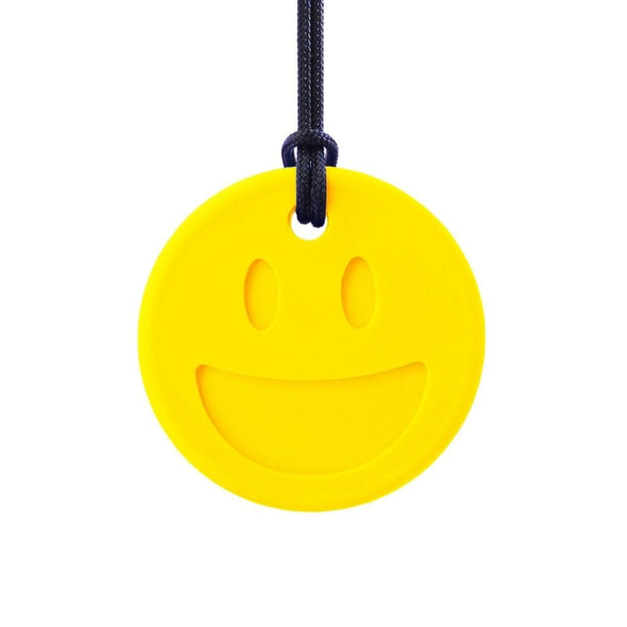 ARK Therapeutics Chew Yellow - Standard ARK's Smiley Face Chew Necklace