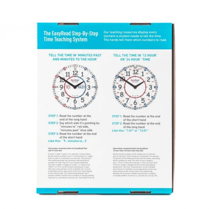 EasyRead Easy Read Clock EasyRead TwinTime Cards