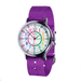 EasyRead Watch Rainbow Face with Purple Strap EasyRead Watch - Waterproof