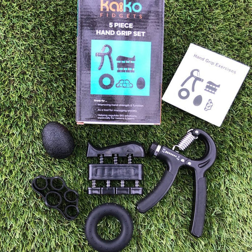 Kaiko Wholesale Hand Grip Set - 5 piece Exerciser & Fidgeting Sensory Kit