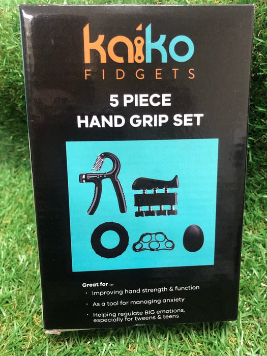 Kaiko Wholesale Hand Grip Set - 5 piece Exerciser & Fidgeting Sensory Kit