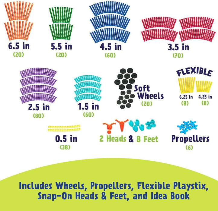 Leisure Learning Playstix Bucket 400 pieces