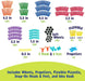 Leisure Learning Playstix Bucket 400 pieces