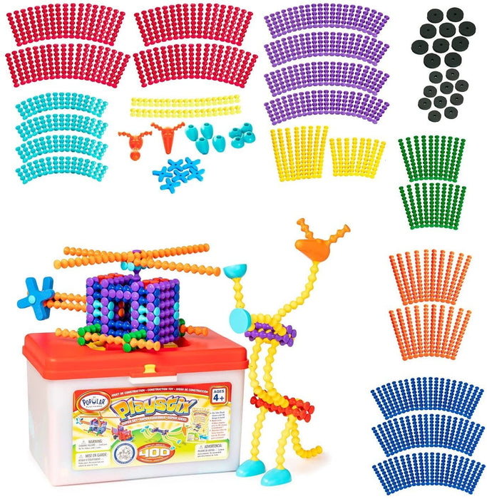 Leisure Learning Playstix Bucket 400 pieces