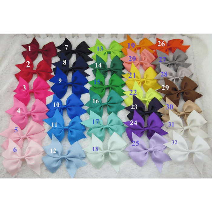 Tangled Kids Hair Care Personal Care Ribbon Bow Hair Clips